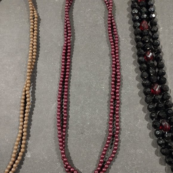 Lot of 5 Colorful Bead Gem Necklaces - Picture 4 of 11